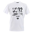 ディースクエアード ディースクエアード DSQUARED2 Tシャツ S74GD1219 D20014 Cool Fit Tee 100 ホワイト 2024SS 2024年 春夏新作メンズ