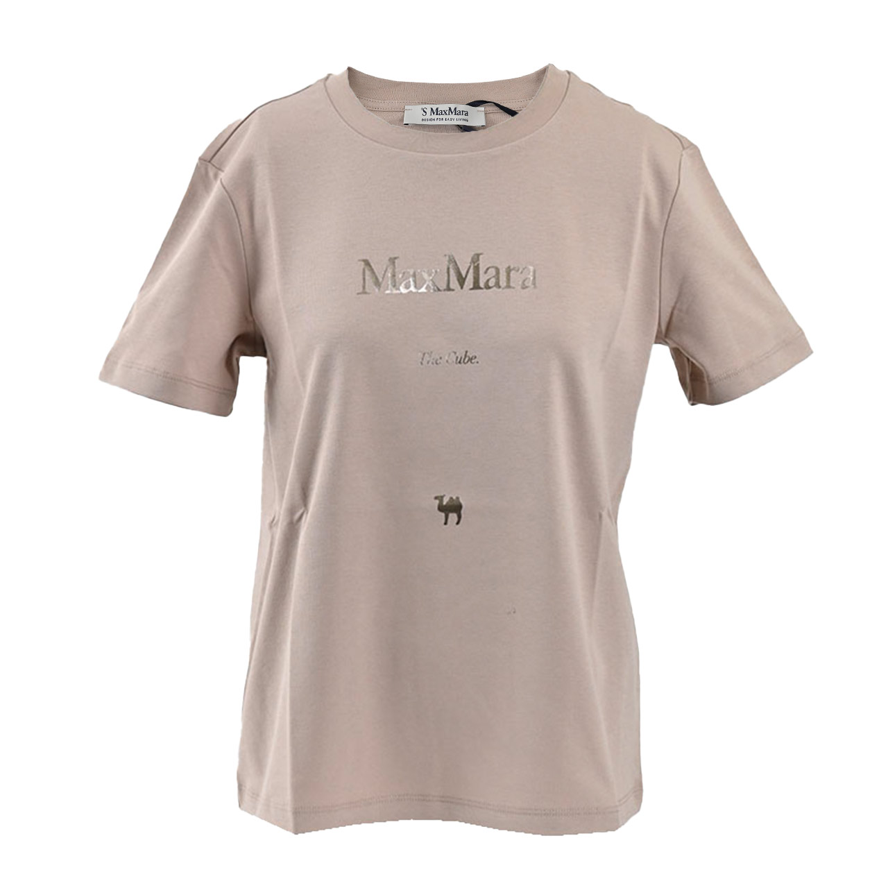 エス マックスマーラ S MAX MARA Tシャツ QUIETO 24199710116 014 ベージュ 2024SS レディース 2024年春夏新作