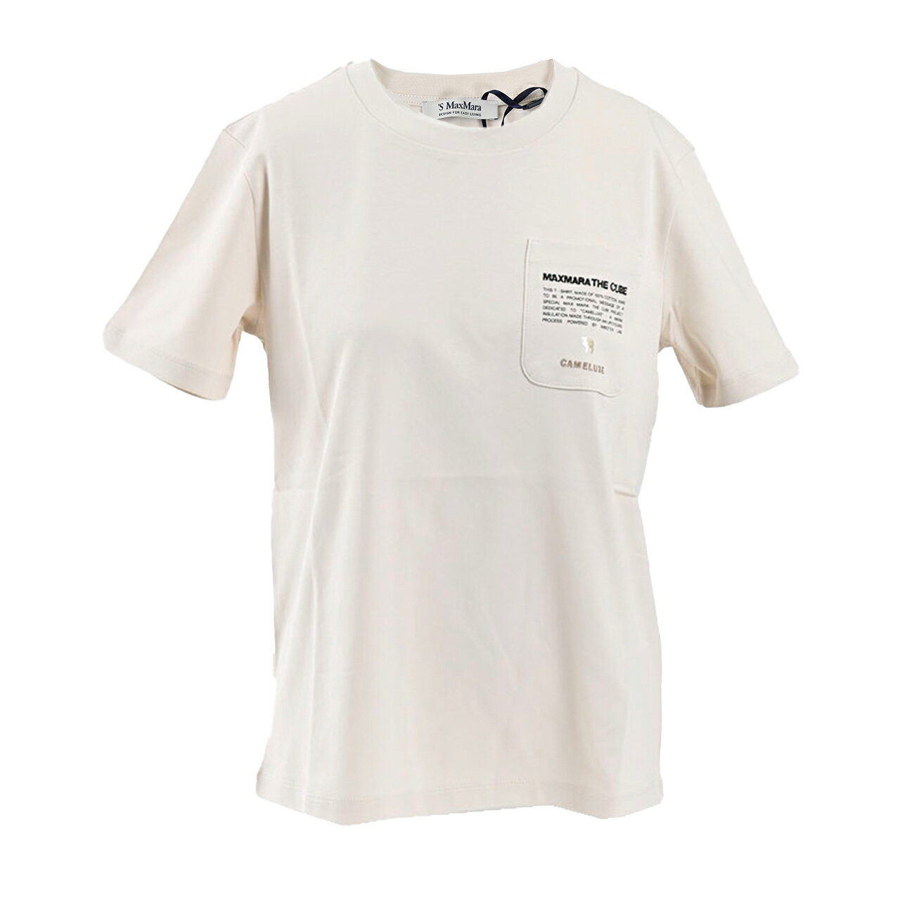 エス マックスマーラ S MAX MARA Tシャツ SAX 24199710216 016 ベージュ 2024SS レディース 2024年春夏新作