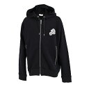 モンクレール MONCLER ジップアップパーカー D2 091 8401000 80451 999 ブラック メンズ