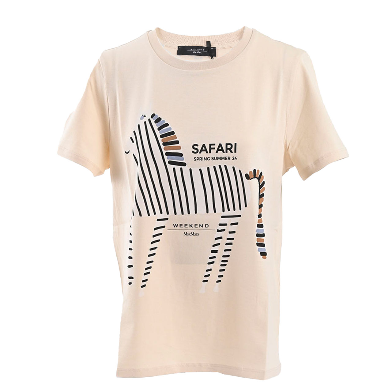 ウィークエンド マックスマーラ WEEKEND MAXMARA Tシャツ YEN 59710526 005 ベージュ 2024SS 2024年 春夏新作 レディース