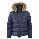 【10%OFFクーポン対象】モンクレール MONCLER ダウンジャケット MARQUE 1A51W02 53227 742 ネイビー メンズ 【最終入荷 売り...