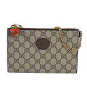グッチ GUCCI ポーチ 726250 UIQAG 9870U ベージュ レディース 一粒万倍日 寅の日 天赦日 春財布