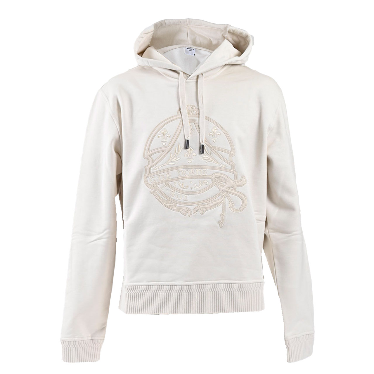 【10%OFFクーポン 期間限定】 ベルルッティ BERLUTI パーカー JBAW A24 JERSEY R27JHL41 001 N40 クリーム 2024...