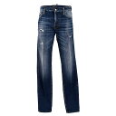 【10%OFFクーポン対象】ディースクエアード DSQUARED2 ジーンズ ICON S79LA0084 S30664 470 ブルー 2024AW メンズ