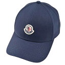 【10%OFFクーポン対象】 モンクレール MONCLER キャップ 3B0003904863 778 ネイビー 2025年春夏 メンズ