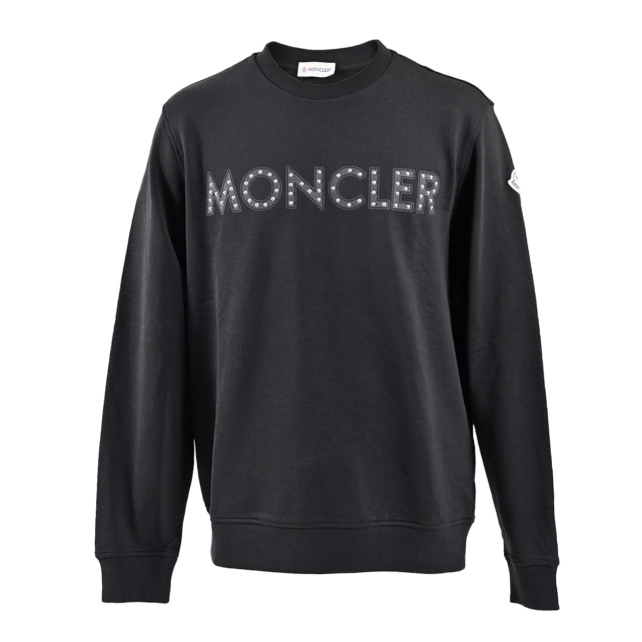 モンクレール MONCLER スウェットトレーナー 8G000126 809KR 999 999 ブラック メンズ 【ラスト1点 Mサイズ】
