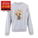 【エントリーで全品ポイント10倍】 メゾン キツネ MAISON KITSUNE トレーナー LM00311KM0001 H150 グレー メンズ 【ラスト1点 Lサイズ】 【10%OFFクーポン対象 枚数限定】