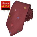【エントリーで全品ポイント10倍】 グッチ GUCCI ネクタイ 624090 6200 レッド メンズ 新生活応援 ギフト プレゼント 【10%OFFクーポン対象 枚数限定】