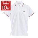 【エントリーでP10倍】モンクレール MONCLER ポロシャツ 8A703 00 84556 001 ホワイト 2024年春夏新作 2024SS メンズ ゴル...