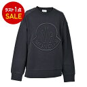 モンクレール MONCLER トレーナー 8G000 42 899U5 999 ブラック レディース 【ラスト1点 Sサイズ】