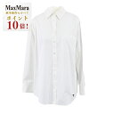 【7/19~ エントリーでポイント10倍】ウィークエンド マックスマーラ WEEKEND MAXMARA 長袖ブラウス MISTER 51960229 1 ホワイト レディース 【ラスト1点 38サイズ】 【再入荷なし 在庫限り】