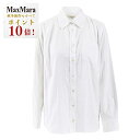 【7/19~ エントリーでポイント10倍】ウィークエンド マックスマーラ WEEKEND MAXMARA ブラウス PIADENA 51160526 001 ホワイト 2024AW レディース