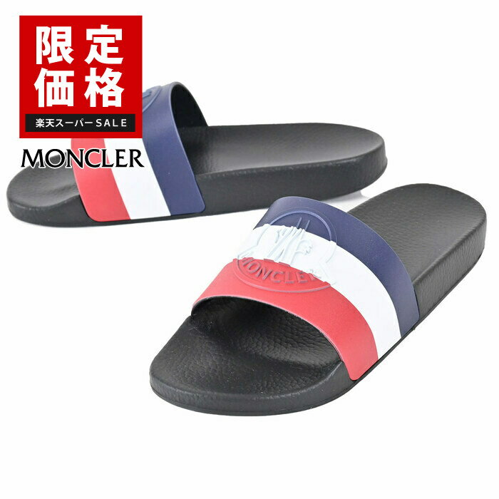 モンクレール MONCLER サンダル Basile 4C000 40 01A49 998 マルチ メンズ 【数量限定 再入荷】 【ラスト1点 39サイズ】 【...