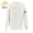 【7/19~ エントリーでポイント10倍】モンクレール MONCLER トレーナー 091 8G00005 899WC 032 クリーム メンズ 【ラスト1点 Sサイズ】