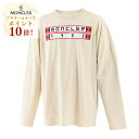 【7/19~ エントリーでポイント10倍】モンクレール MONCLER Tシャツ 8D00002 829HP 002 クリーム メンズ 【ラスト1点 Lサイズ】
