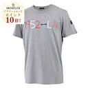 【7/19~ エントリーでポイント10倍】モンクレール MONCLER クルーネック半袖Tシャツ 8C00140 829H8 984 グレー メンズ 【ラスト1点 Mサイズ】