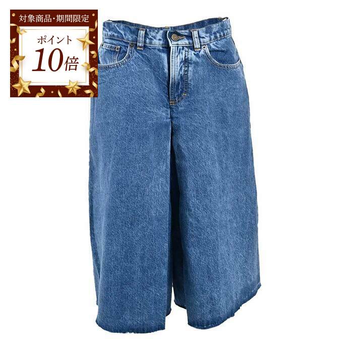 【ポイント10倍 期間限定】 メゾン マルジェラ Maison Margiela キュロット S51MA0446 S30744 961 961 ブルー レディー...