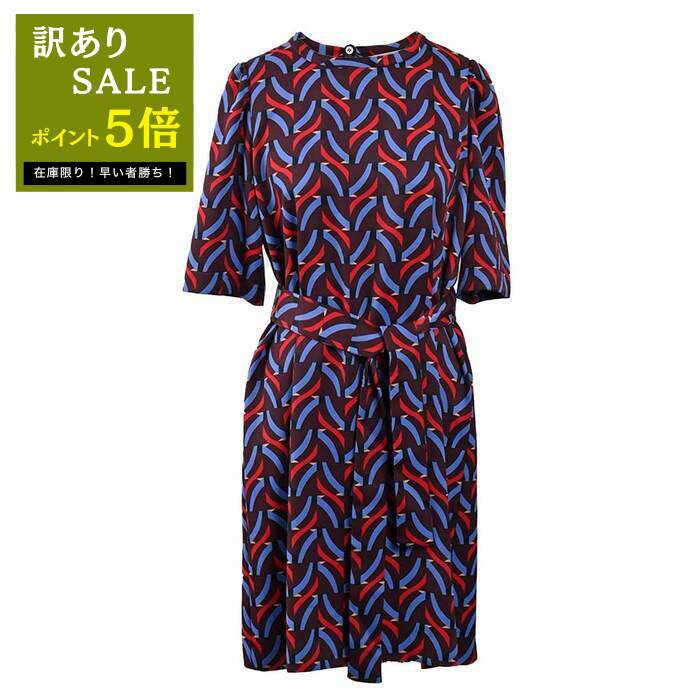 マレーラ MARELLA ワンピース 32262598 ROMINA 001 ワイン ワケアリ 【ラスト1点 38サイズ】 【ワケアリ ポッキリセール】