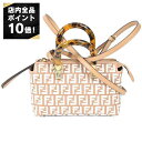 【7/19〜 エントリーでポイント10倍】フェンディ FENDI ハンドバッグ 8BS067 AQ0X F1MB1 ベージュ レディース 2024年秋冬新作 2...