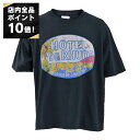 【7/19~ エントリーでポイント10倍】ルード RHUDE Tシャツ RHPS24TT0301 2610 0610 ブラック 2024年春夏新作 2024SS メンズ 【ラスト1点 XLサイズ】