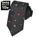 【エントリーでP10倍】グッチ GUCCI ネクタイ 571819 1000 ブラック 2024SS メンズ 新生活応援 ギフト プレゼント