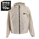【7/19~ エントリーでポイント10倍】ベルルッティ BERLUTI フード付きブルゾン R28OBU100 001 D48 ベージュ 2025SS メンズ