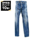 【7/19~ エントリーでポイント10倍】ディースクエアード DSQUARED2 デニムパンツ S71LB1584 S30309 470 ブルー 年秋冬 メンズ 【ラスト1点 46サイズ】