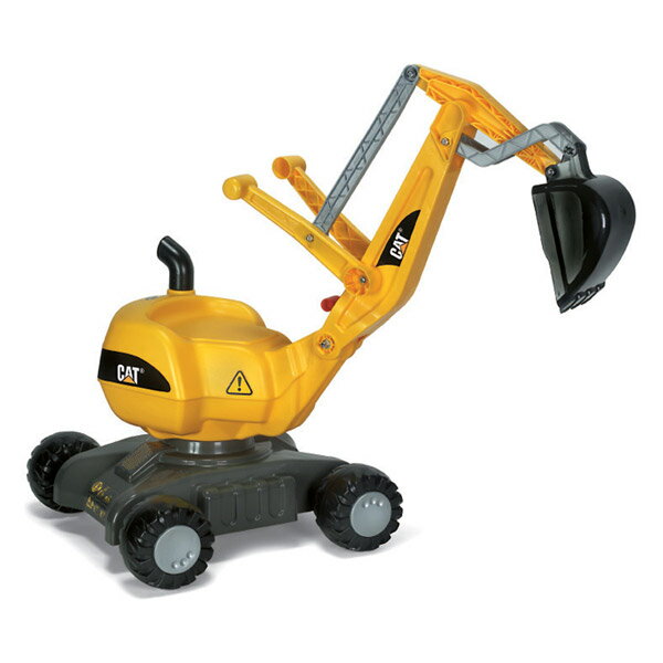 Rolly Toys ロリートイズ ROLLY DIGGER ディガー CAT〜ドイツ・Rolly Toysのアームの付いた足けりタイプのショベルカーです。3歳からお楽しみいただけます。【ラッピング不可】 3