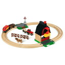 BRIO ブリオ レールウェイセット ファームレールセット〜BRIOの大人気玩具 木製レールセットシリーズ！農場がモチーフのファームレールのスターターセット。20ピース。【誕生日プレゼント 1歳半 2歳 3歳 男の子 木のおもちゃ 知育玩具 クリスマス 子供】