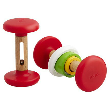 BRIO ブリオ ラトルキット〜BRIOの赤ちゃんの木のおもちゃシリーズの2種類の木製ラトル（ガラガラ）セットです。ラトルキットの遊び方は無限です！