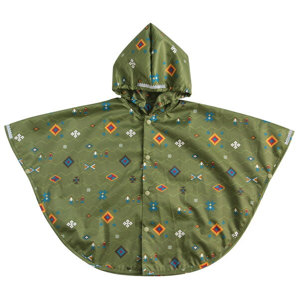 [メール便可] BOBO ボボ スピリット ポケッタブル レインポンチョ〜BOBOの生地に耐久撥水加工を施した、雨や風から赤ちゃんを守るレインポンチョ（レインコート）です。(8410)のサムネイル