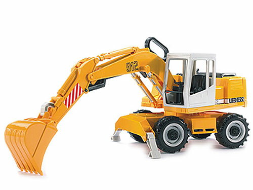 Bruder ブルーダー社 Liebherr ショベル〜Bruder Pro Series(ブルーダー プロシリーズ)。ドイツの老舗おもちゃブランドBruder社の働く車のミニカー。1：16のスケールダウンで大迫力の車のおもちゃです。【簡易ラッピング】