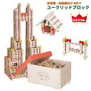 Ed.inter エドインター ユークリッドブロック 600pcs 保育園 幼稚園 施設向け 木の積み木 キャスター付き木箱 セット Ed.inter(エドイン...