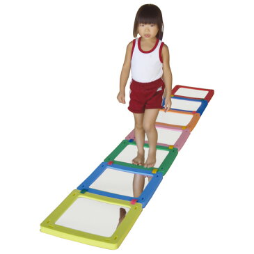 一歩社 はじめしゃ カラフルふわふわミラー 7枚セット〜一歩社(はじめしゃ)の子どもたちに科学・理科に興味をいだかせる安全素材のミラーやレンズ。やわらかくて安全なミラーです。