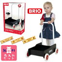 BRIO ブリオ 手押し車（黒）名入れセット