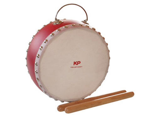 Kids Percussion キッズパーカッション きっずわだいこ レッド KP-390/JD/RE〜伝えたい日本の「和」の音色・・・。昔ながらの伝統のフ..