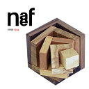 Naef ネフ社 セラ（小） エーデルホルツ Edelholz Cella〜スイス・Naef（ネフ社）を代表する積み木「セラ」を5種類の木材を使用して作った「セラ エーデルホルツ」です。