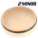 SONOR ゾノア社 タンバリン プライマリー〜ドイツ有数の打楽器メーカーSONOR（ゾノア社）の幼児楽器「オルフシリーズ」。本格的な楽器としても使用されているスモールパーカッションシリーズのタンバリンです。