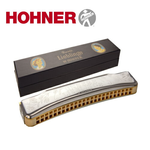 HOHNER ホーナー社 ハーモニカ リーベリンゲ (大) 48穴〜世界的に有名なドイツの楽器メーカーHOHNER（ホーナー社）の1穴1音で演奏がしやすいハーモニカ「リーベリンゲ」です。