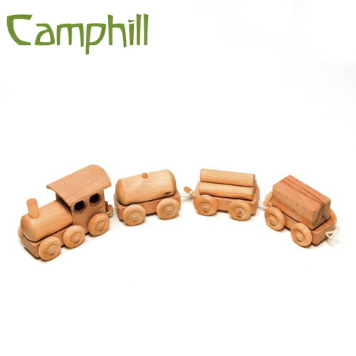 Camphill キャンプヒル 貨物列車〜イギリス、Camphill（キャンプヒル）の天然木で作られた木製の汽車。木目もひとつとして同じものはない世界でひとつの貨物列車です。