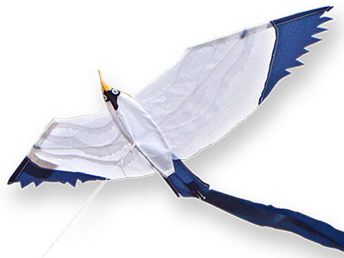 Didakites SKY KITE スカイカイト シーガル(カモメ)?ベルギーからやってきたヨーロッパの凧(たこ)『スカイカイト』です。本物の鳥が空を飛んでいるように見えます。