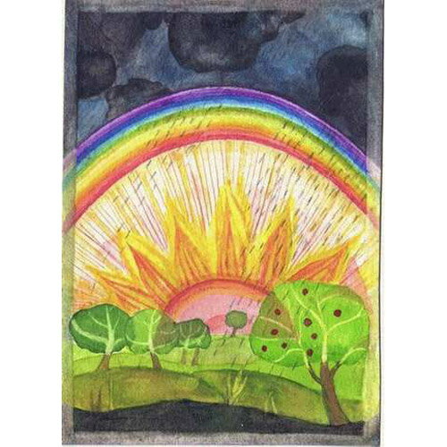 [メール便可] エバマリア・オットーハイドマン ポストカード 虹〜ドイツを代表する絵本作家、エバマリア・オットーハ…