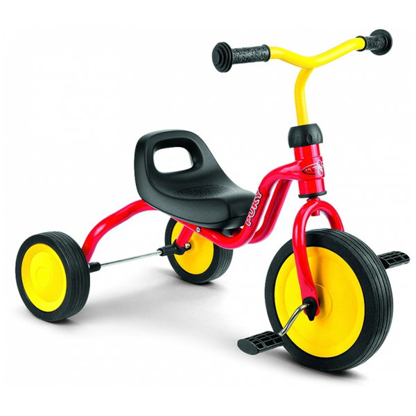 PUKYプッキー社三輪車フィッチFITSCHレッド〜ドイツ・PUKYのお子さまの初めての乗り物にオススメなマイ・ファースト・プッキー・シリーズ。1歳半頃から遊べる三輪車です。【ラッピング不可】