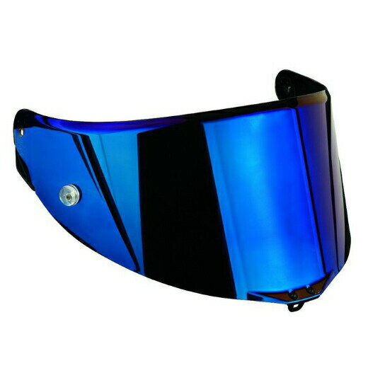 【公式】VISOR PISTA GP RR/PISTA GP R/CORSA R - MPLK - IRIDIUM BLUE ヘルメット用 バイザー　安心の保証付き AGV（エージーブイ）
