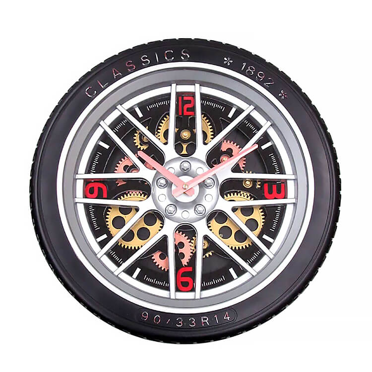 【送料無料】欠品中 次未定 時計 壁掛け時計 おしゃれ 掛け時計 clock 歯車 gearclock クラシック インダストリアル アンティーク 50306 東洋石創 amz Clip [3]