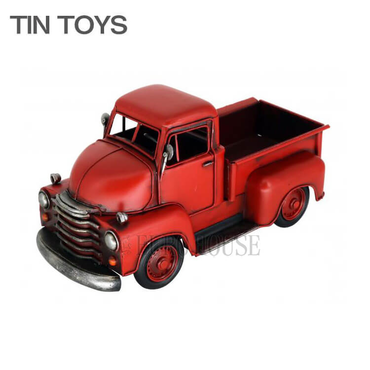 【送料無料】在庫少要確認 ブリキのおもちゃ truck 車 car トラック 置物 オブジェ インテ ...