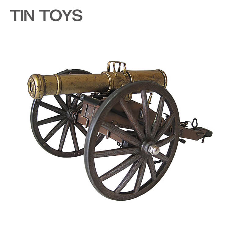 【送料無料】在庫少要確認 ブリキのおもちゃ cannon 大砲 軍用車両 軍用トラック ジープ 戦車 玩具 置物 インスタ映…