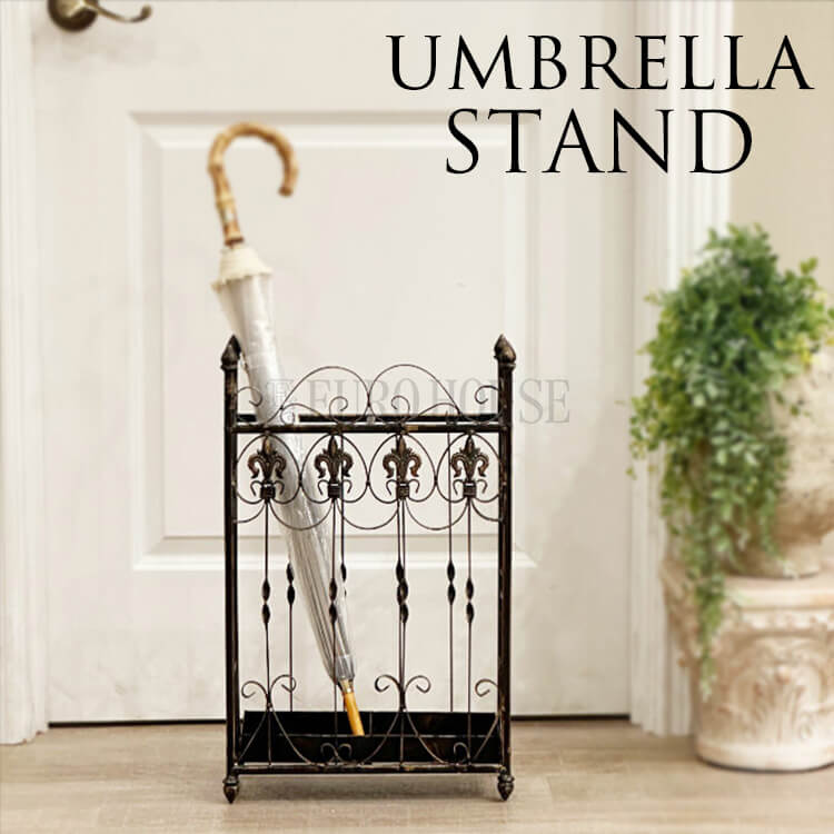 【送料無料】アンブレラスタンド Sサイズ H58cm レインラック 傘立て ロートアイア...