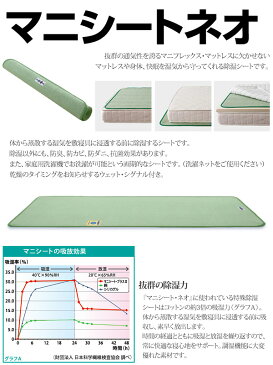 在庫少 要確認 【正規販売店】 マニフレックス マニシートネオ ダブル 134×190cm magniflex マニシートNEO イタリア製除湿シート 防塵 防ダニ 防臭 抗菌効果 洗濯可能 エコロジー 防ダニ抗菌